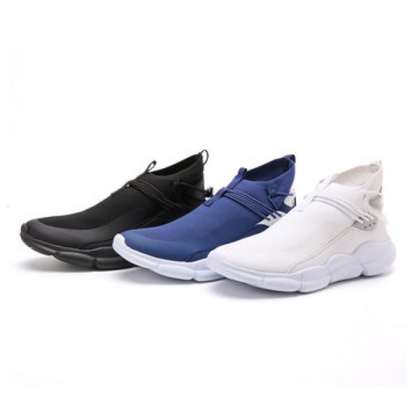 Uleemark High Fly Knit Men Sneakers Lock Buckle Design Sports Running Shoes Soft Wear Resistance Casual Shoes from xiaomi youpin