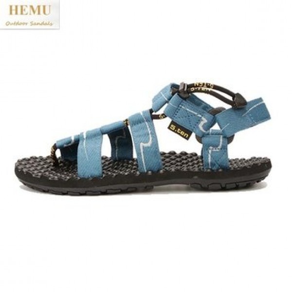 HEMU Men Sandals Breathable Non-slip Massage Outdoor Leisure Beach Sandals Slipper