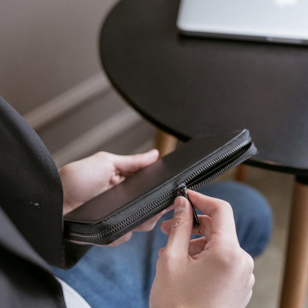 90FUN Waterproof Anti-theft Calf Leather Travel Wallet from Xiaomi youpin