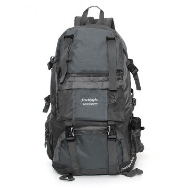 50L 210D Waterproof Nylon Backpack Camping Hiking Mountaineering Rucksack