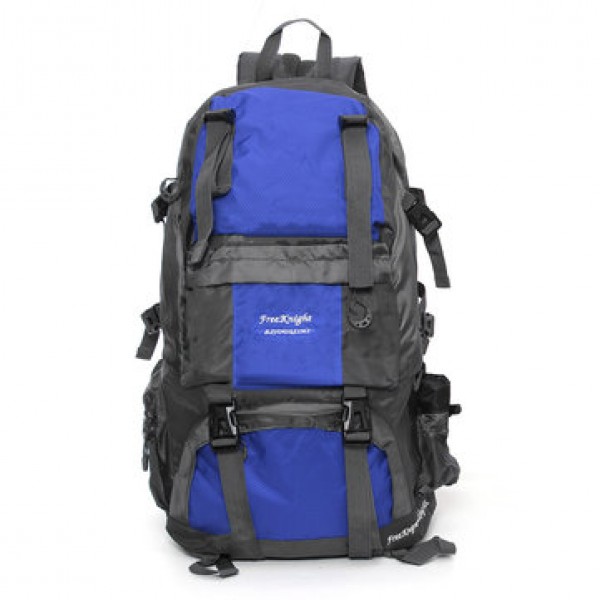 50L 210D Waterproof Nylon Backpack Camping Hiking Mountaineering Rucksack