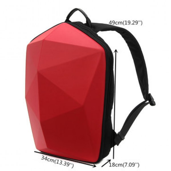 KINGSLONG Men Polygon Travel Bag Solid Casual Backpack